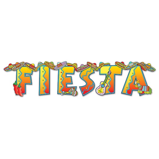 Beistle 8" x 35" Fiesta Streamers, 2ct.